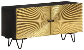 tömör mangófa TV-szekrény 90 x 30 x 45 cm