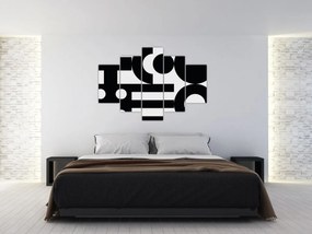 Kép - Geometriai absztrakció N⁰3 (150x105 cm)