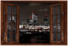 Poszterek 60x40 Éjszakai kilátás Londonból