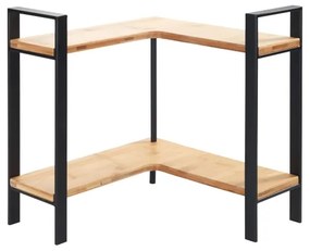 WENKO 53028100 - LOU polc 30x33 cm fekete/barna