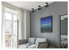 Fekete fém fali lámpa Colly – Candellux Lighting
