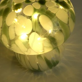 Searchlight EU27027GR - LED-es asztali lámpa AMELIA LED/0,2W/230V zöld