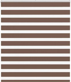 vidaXL zebrafüggönnyel barna szövetszélesség 115,9 cm poliészter