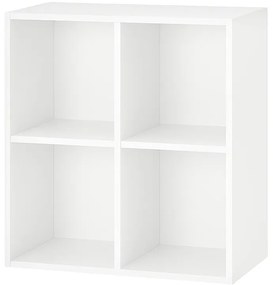 Boxie nyitott fali szekrény 80x80x37 cm fehér