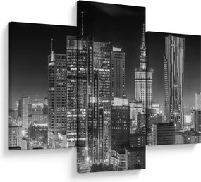 Kép - Fekete-fehér New York (90x60 cm)