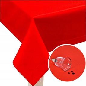 Abrosz Asztalra Panama 220x140 piros Foltálló Dekoratív