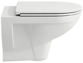 LAUFEN H8669510000001 - Függesztett WC PRO, kerámia, fehér + SoftClose PRO WC-ülőke, fehér