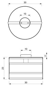 Mennyezeti lámpa RIM 1xE27/60W/230V