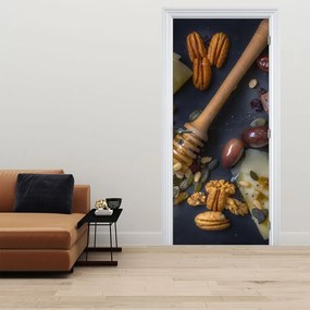 Fotótapéta ajtóra - Aszalt gyümölcsök (95x205cm)
