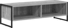 vidaXL TV szekrény Szürke Sonoma 100 x 36.5 x 30.5 cm Faanyag