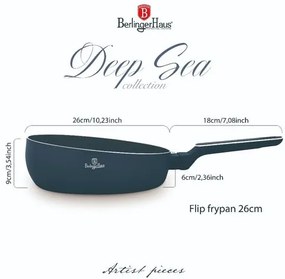 BerlingerHaus Flip serpenyő (26 cm) Deep Sea Collection BH/8370
