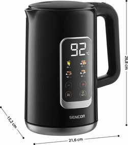 Sencor SWK 0951BK gyorsforraló, fekete