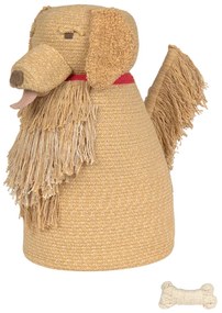 Bézs textil játéktároló kosár 40x30x55 cm Luna – Lorena Canals