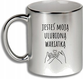 Ezüst Bögre Ajándék Különböző Alkalmakra Kedvenc Őrült