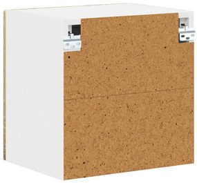 Fali konyhaszekrény 2 pcs Sonoma tölgy 40 x 31 x 40 cm Faanyag