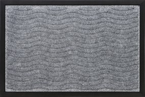 Lábtörlő Ajtó Alá 45x75 Külső Gumi Belső Szürke 3D Bejárat