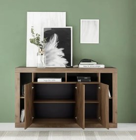 RIMINI komód, háromajtós – Mercure tölgy