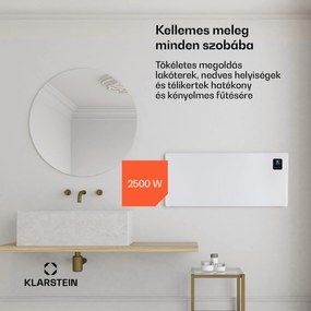 Klarstein Bansin Smart 2500, konvektor, 2500 W, vezérlés applikáción keresztül