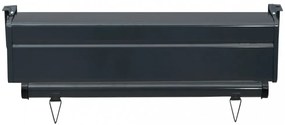 barna oldalsó terasznapellenző 65 x 250 cm