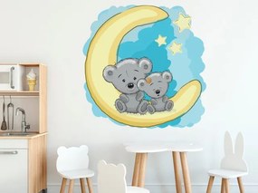 Falmatrica gyerekeknek Mackók a holdon 10x10cm NK4300A_1HP