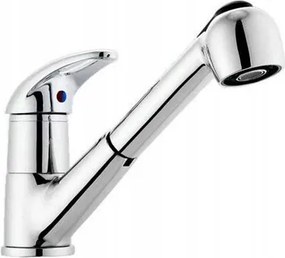 Kasiopea konyhai csaptelep kihĂșzhatĂł zuhanyfejjel, krĂłm