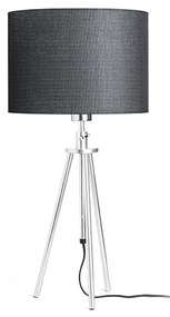 RENDL R12488 GARDETTE asztali lámpa, dekoratív fekete alumínium