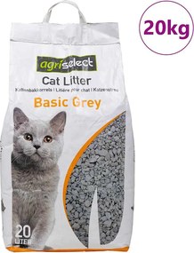 vidaXL macskaalom babapúderes illatú bentonit 20L