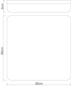 Globo 12388-24 - LED Mennyezeti lámpa MATTHEW LED/18W/230V