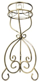 Virágállvány 76x32 cm arany