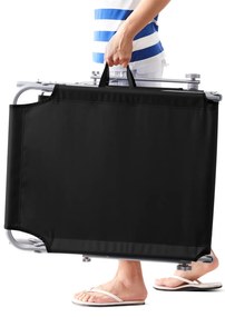 Casaria® Hawaii alumínium nyugágy - antracit