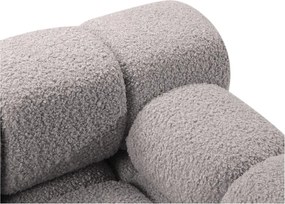 Világosszürke buklé moduláris sarokkanapé (jobb oldali) Bellis – Micadoni Home