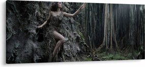 Kép - erdei tündér (120x50 cm)
