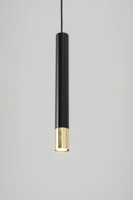 SIGMA LIGHTING 33393 SOPEL Hengeres Függesztett Lámpa Fekete, Arany GU11 IP20