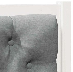 Fejtámla Egyéb Fehér és világosszürke 80 cm Tömör fenyőfa