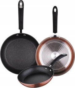 3 darabos alumínium serpenyő szett tapadásmentes bevonattal San Ignacio