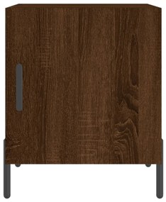 vidaXL barna tölgyszínű szerelt fa éjjeliszekrény 40 x 40 x 50 cm