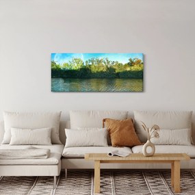 Kép - tó (120x50 cm)