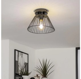 Brilagi - CERIA WIRE LED felületre szerelhető csillár 1xE27/40W/230V, átm. 21 cm, fekete