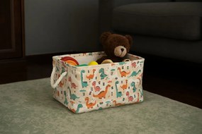 Dínós tároló doboz 26 x 36 x 20 cm - m méret