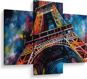 Kép - Az Eiffel-torony festménye II. (90x60 cm)