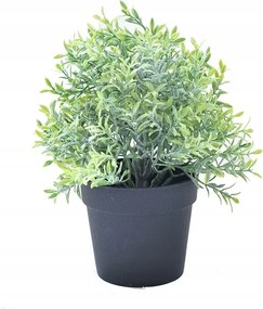 Műnövény Cserépben Realisztikus 20cm Szép Rozmaring Bokor