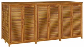 tömör akácfa kerti tárolóláda 210 x 87 x 104 cm