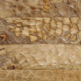 tömör mangófa TV-szekrény 100 x 33 x 46 cm