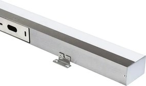RENDL LEVIA 60 nástěnná chrom 230V LED 12W 120° IP44 3000K