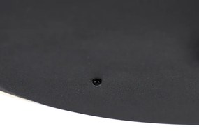 Modern állólámpa fekete, beépített LED-del, dimmerrel és olvasólámpa karral - Strela