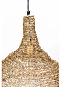 Lena aranyszínű függőlámpa, ø 37 cm - White Label
