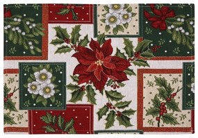 Gobelin terítő Poinsettie 32 x 48 cm