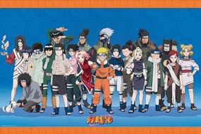Plakát Naruto - Konoha Ninjas, (91.5 x 61 cm)