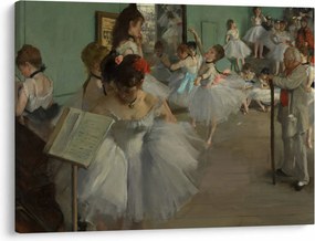 Kép - Edgar Degas, The Dance Class, reprodukciók (70x50 cm)