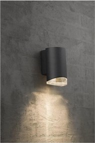 NORDLUX 45471003 ARN Modern Kültéri Fali Lámpa Fekete GU10 IP44